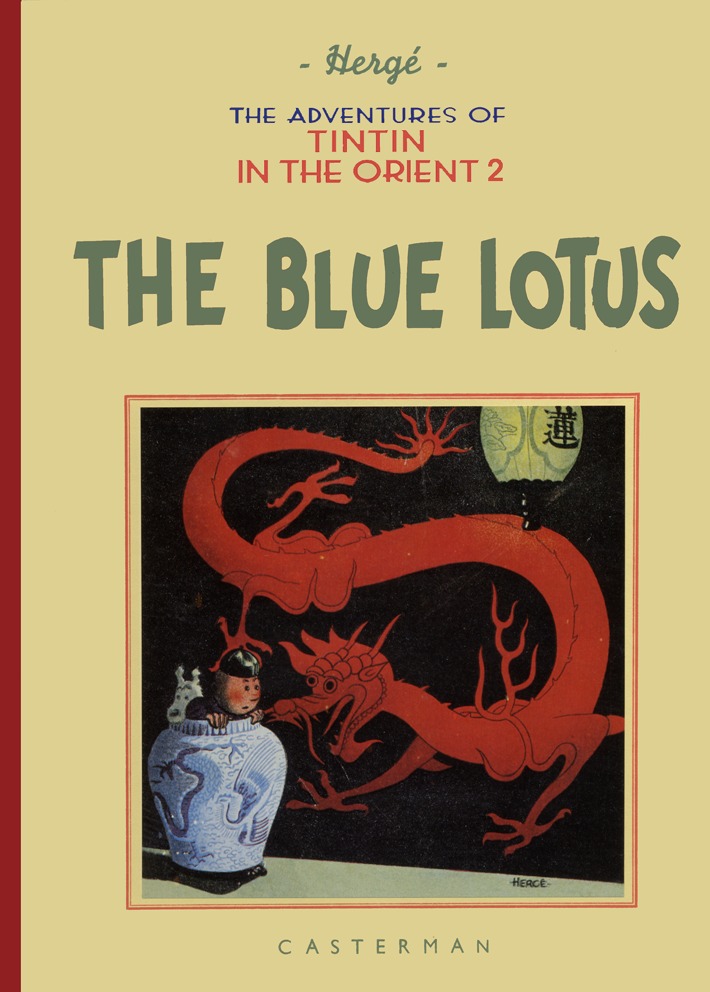 ADV TINTIN 02 THE BLUE LOTUS HC