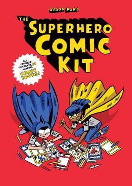 SUPERHERO COMIC KIT BOOK
