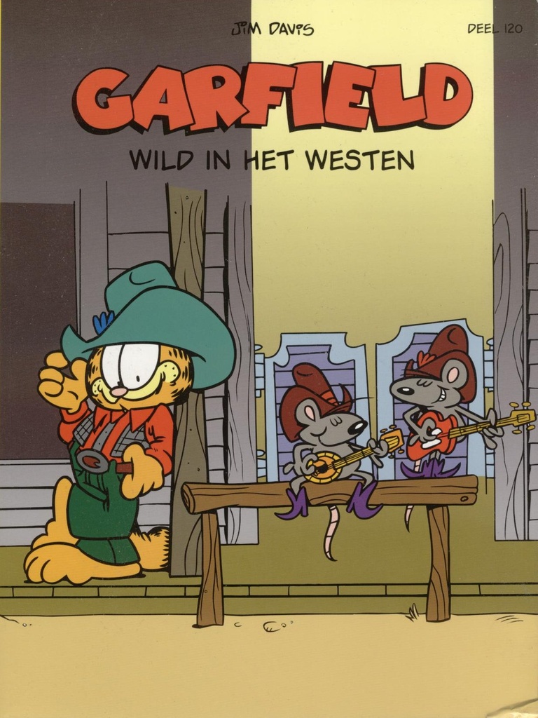 Garfield Strip 120 Wild in het westen