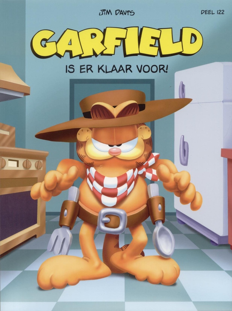 Garfield Strip 122 Is er klaar voor!