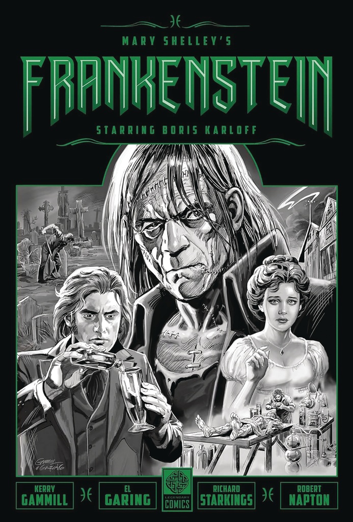 MARY SHELLEYS FRANKENSTEIN STARRING BORIS KARLOFF