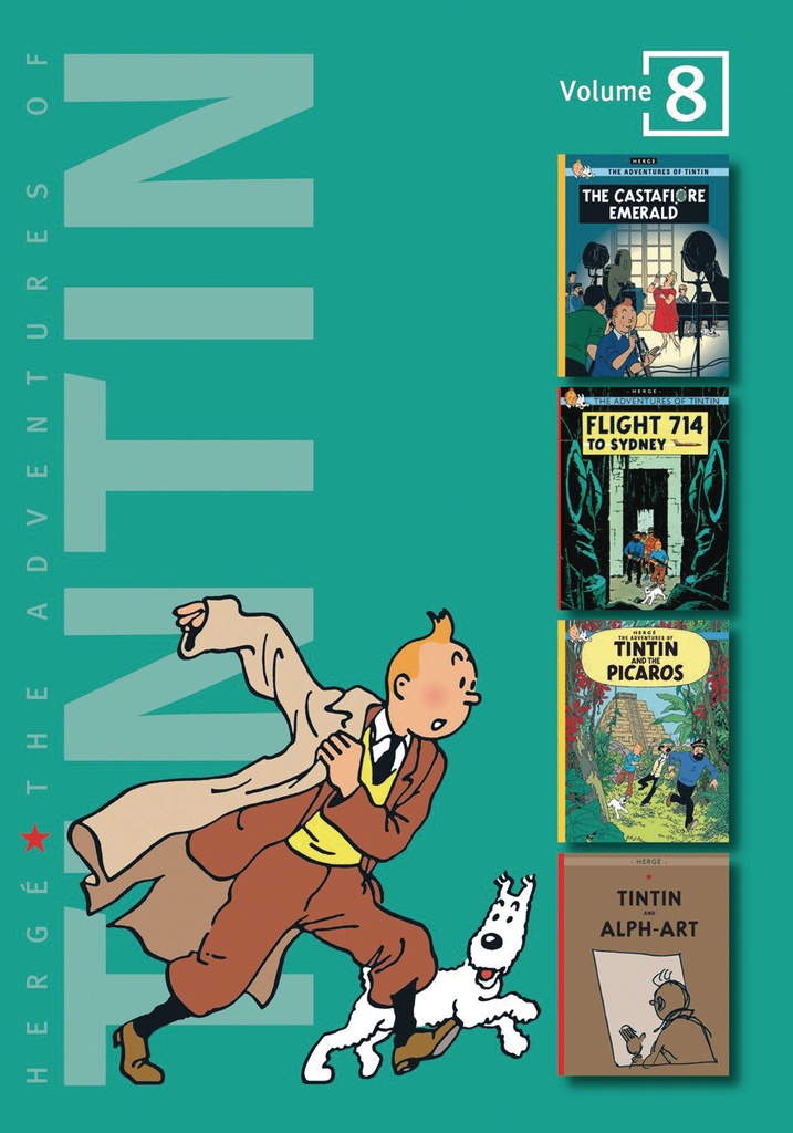 ADVENTURES OF TINTIN HC 08