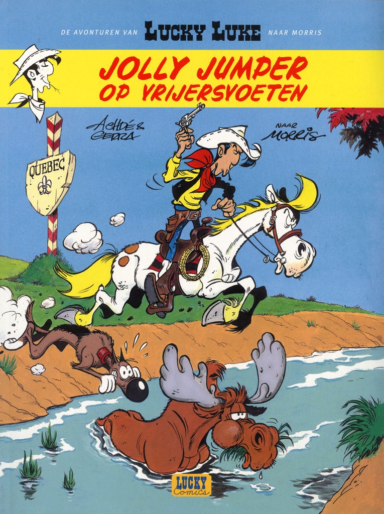 Lucky Luke Nieuwe Avonturen 01 Jolly Jumper Op Vrijer