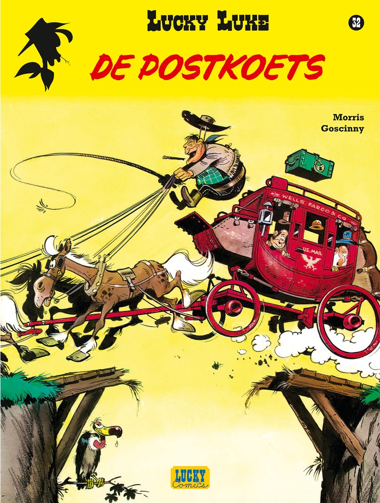 Lucky Luke 32 DE POSTKOETS