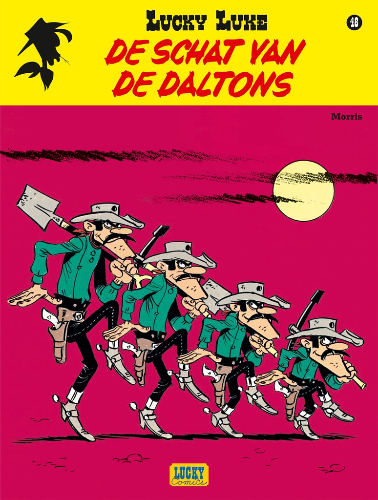 Lucky Luke 48 De schat van de Daltons
