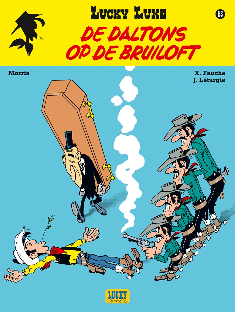 LUCKY LUKE 63 De daltons op de bruiloft RELOOK