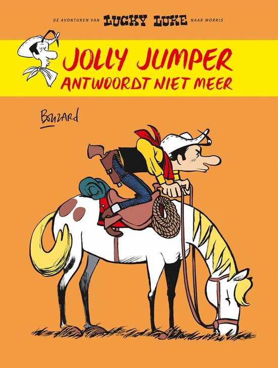 Lucky Luke door Jolly Jumper antwoordt niet meer (Bouzard)