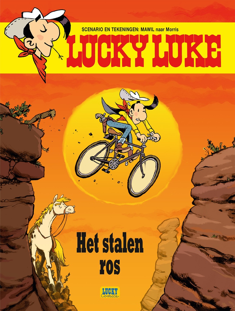 Lucky Luke door Het stalen ros MAWIL