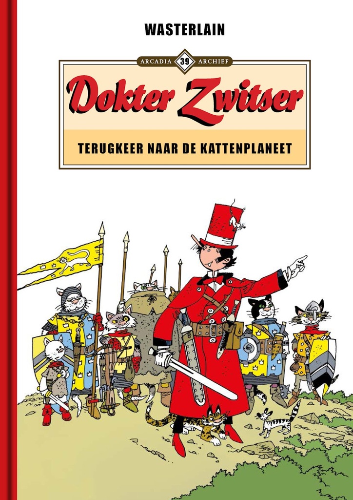 Archief 39 Dokter Zwitser B3 Terugkeer van de kattenplaneet