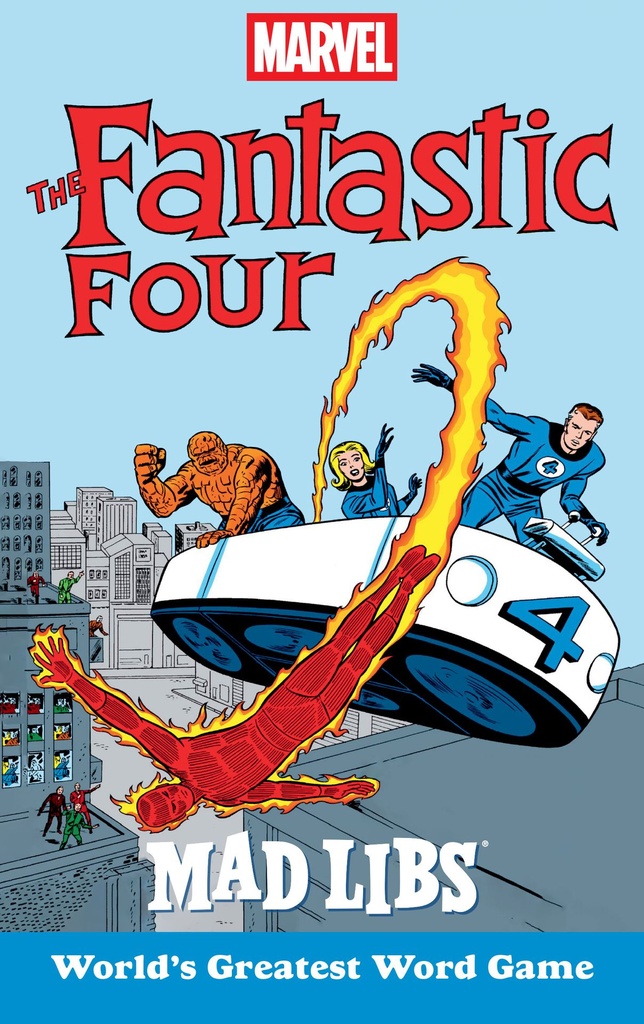 MARVEL'S THE FANTASTIC FOUR MAD LIBS