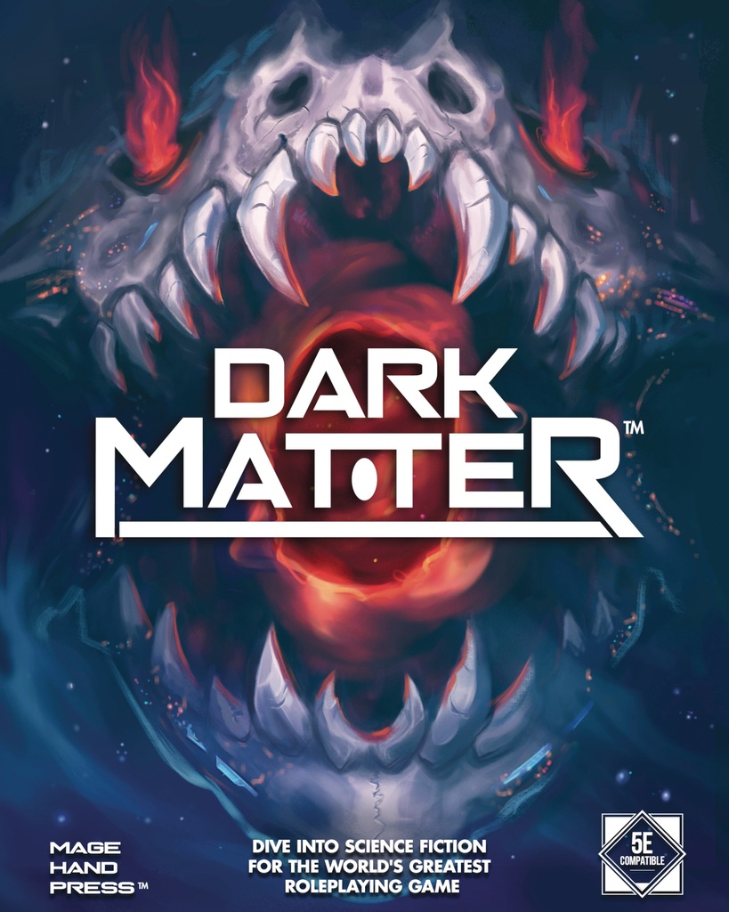 DARK MATTER RPG D&D 5E CORE RULEBOOK HC