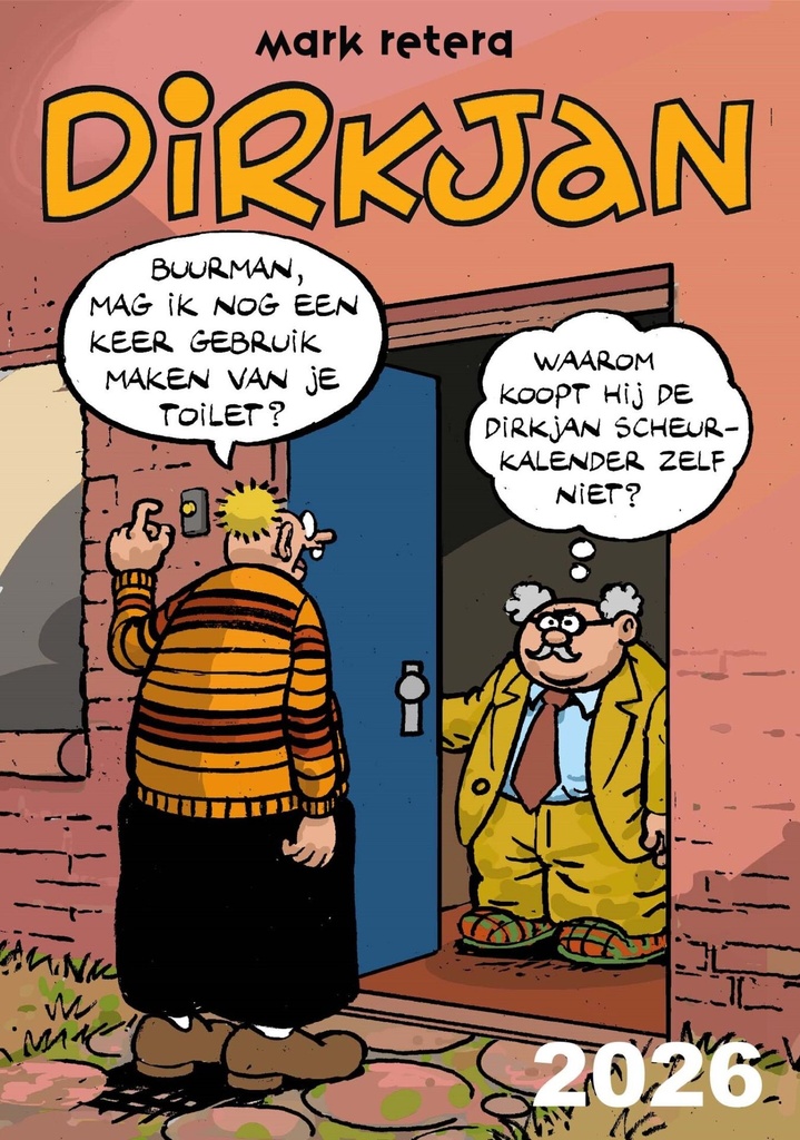 Scheurkalender 2026 - Dirkjan