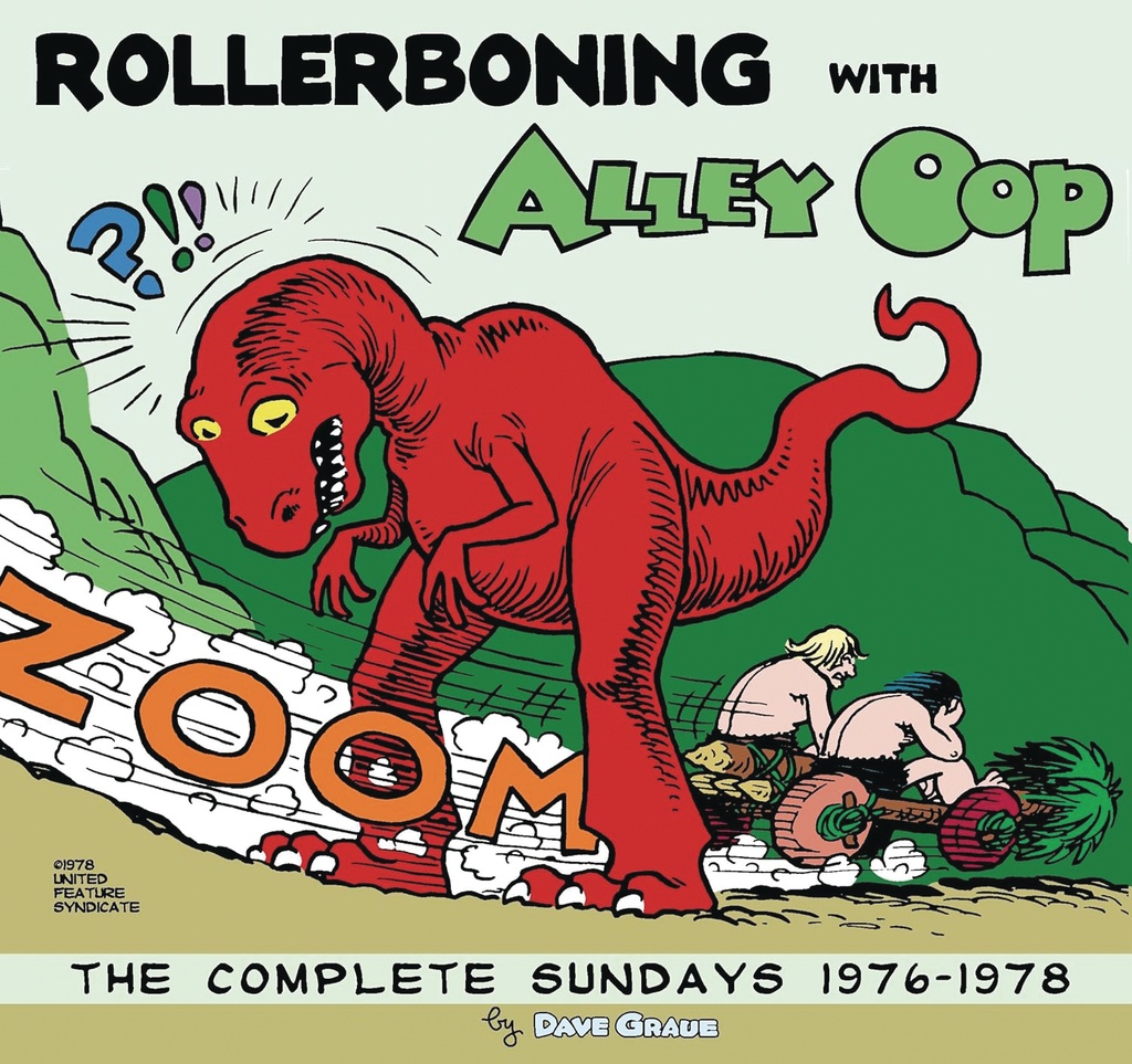 ROLLERBONING WITH ALLEY OOP COMPLETE SUNDAYS 1976-1978