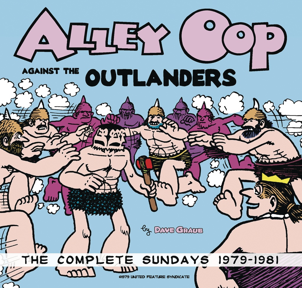 ALLEY OOP AGAINST OUTLANDERS COMPLETE SUNDAYS 1979-1981