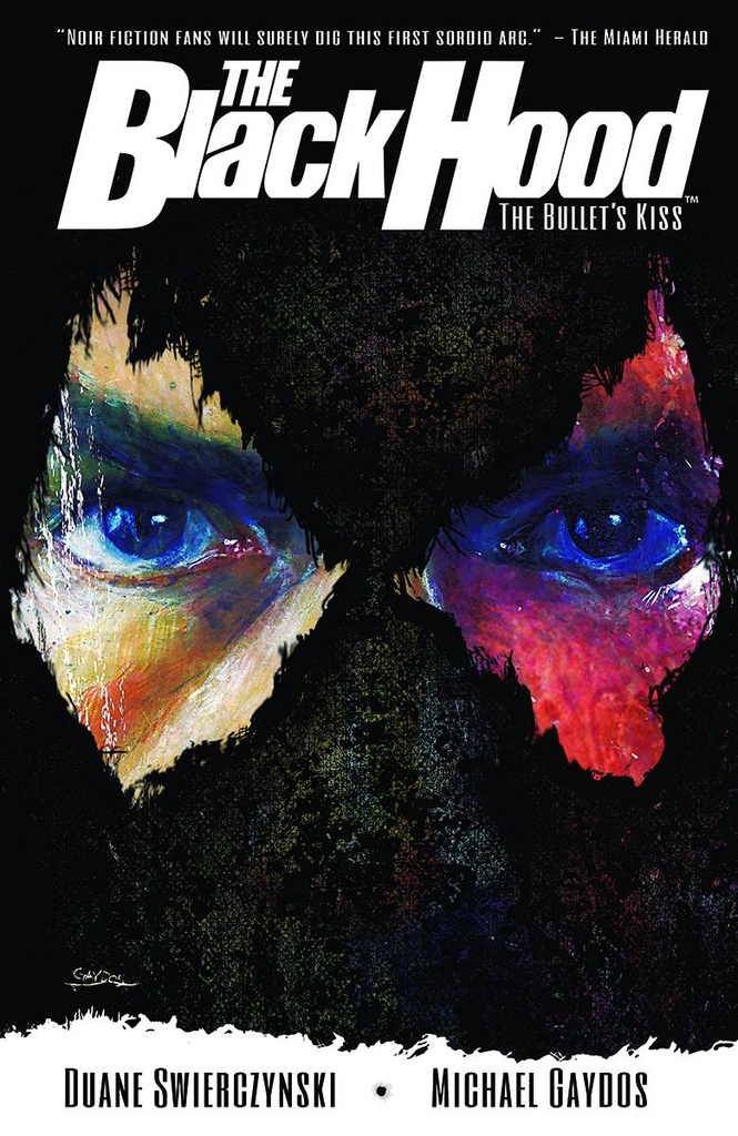 BLACK HOOD 01 BULLETS KISS