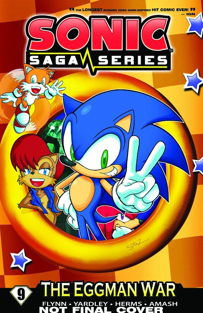 SONIC SAGA 09 EGGMAN WARS