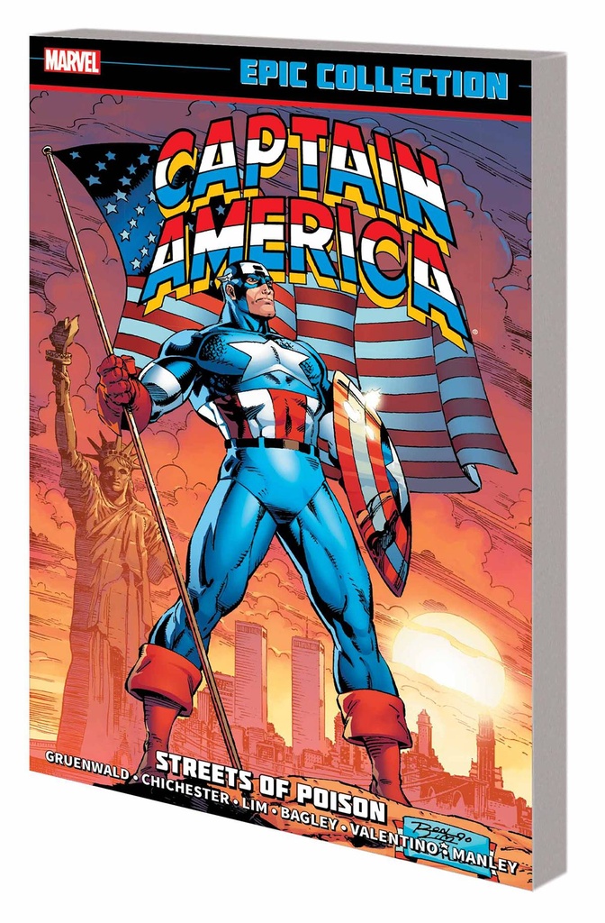 CAPTAIN AMERICA EPIC COLLECTION STREETS OF POISON