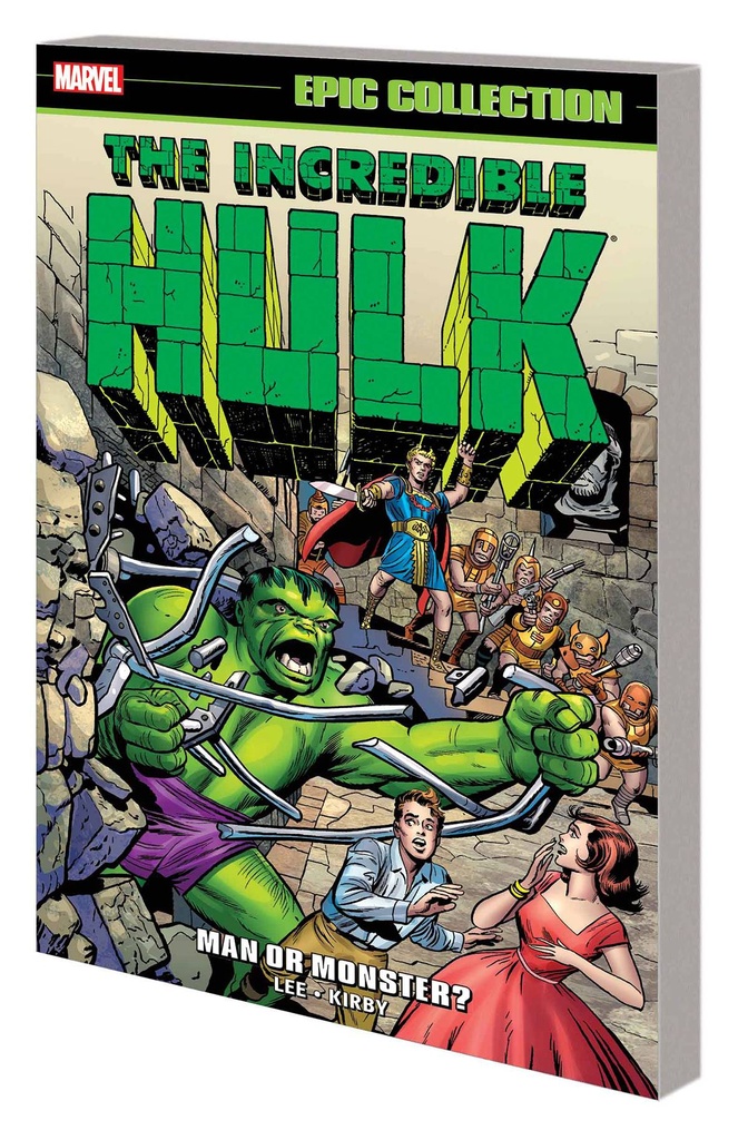 INCREDIBLE HULK EPIC COLLECTION MAN OR MONSTER