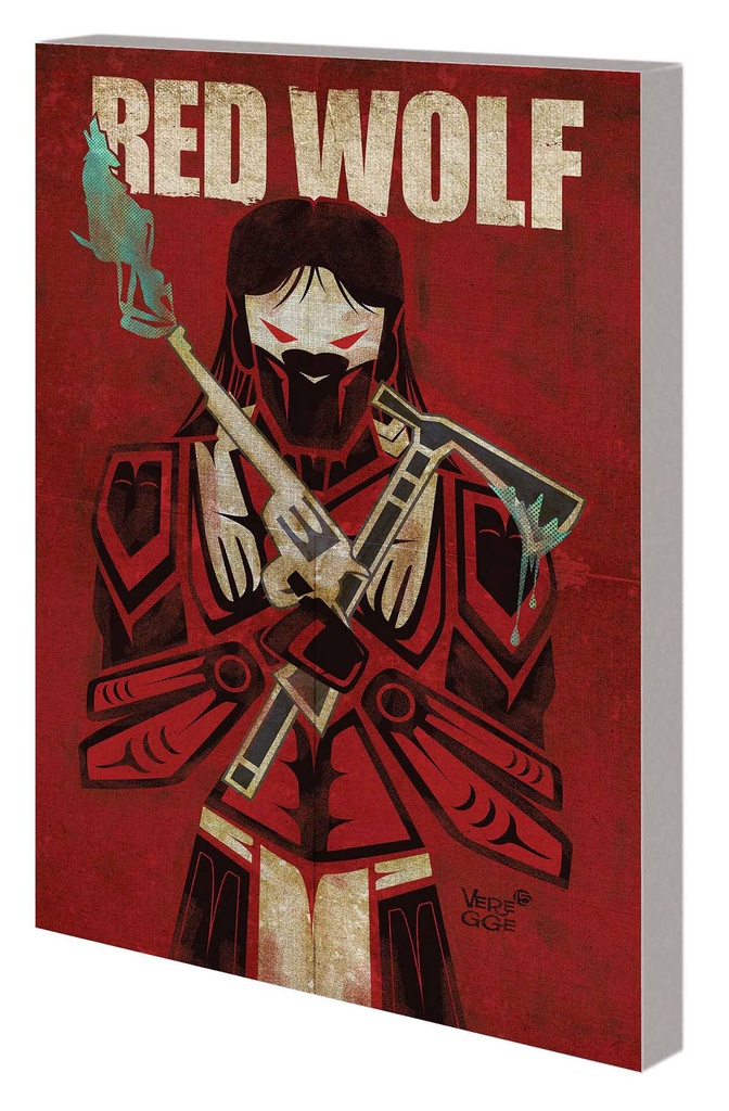 RED WOLF MAN OUT OF TIME