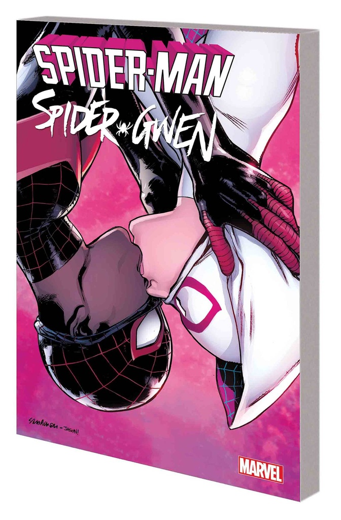 SPIDER-MAN SPIDER-GWEN SITTING IN TREE