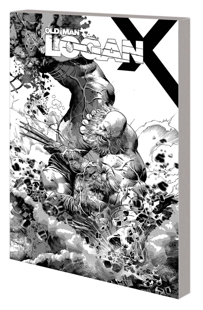 WOLVERINE OLD MAN LOGAN 06 DAYS OF ANGER B&W DM