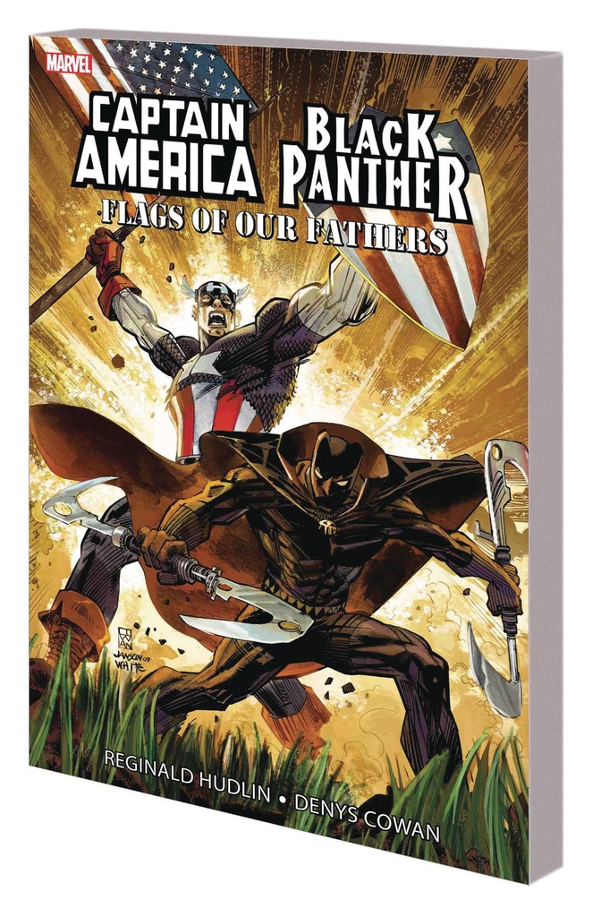 CAPTAIN AMERICA BLACK PANTHER FLAGS OUR FATHERS