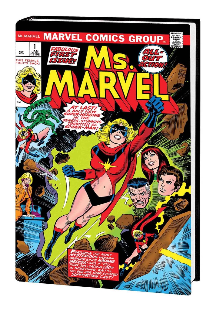 CAPTAIN MARVEL MS MARVEL A HERO IS BORN OMNIBUS HC DM VAR