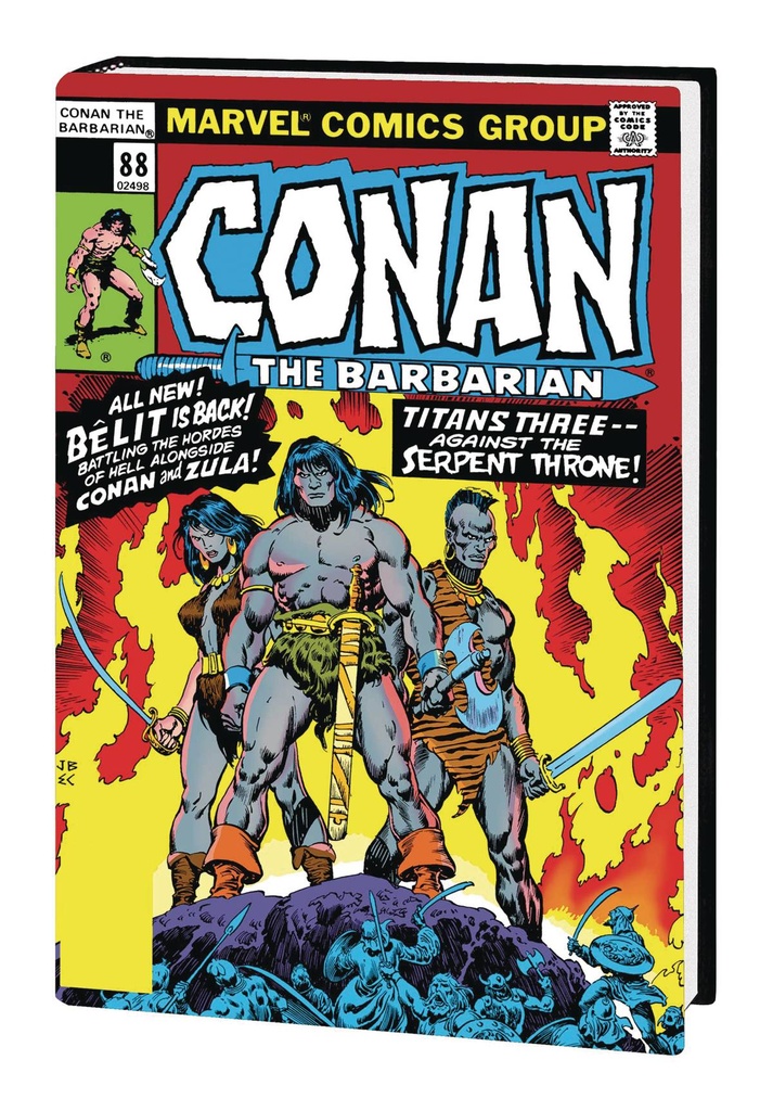 CONAN BARBARIAN ORIG MARVEL YRS OMNIBUS HC 04