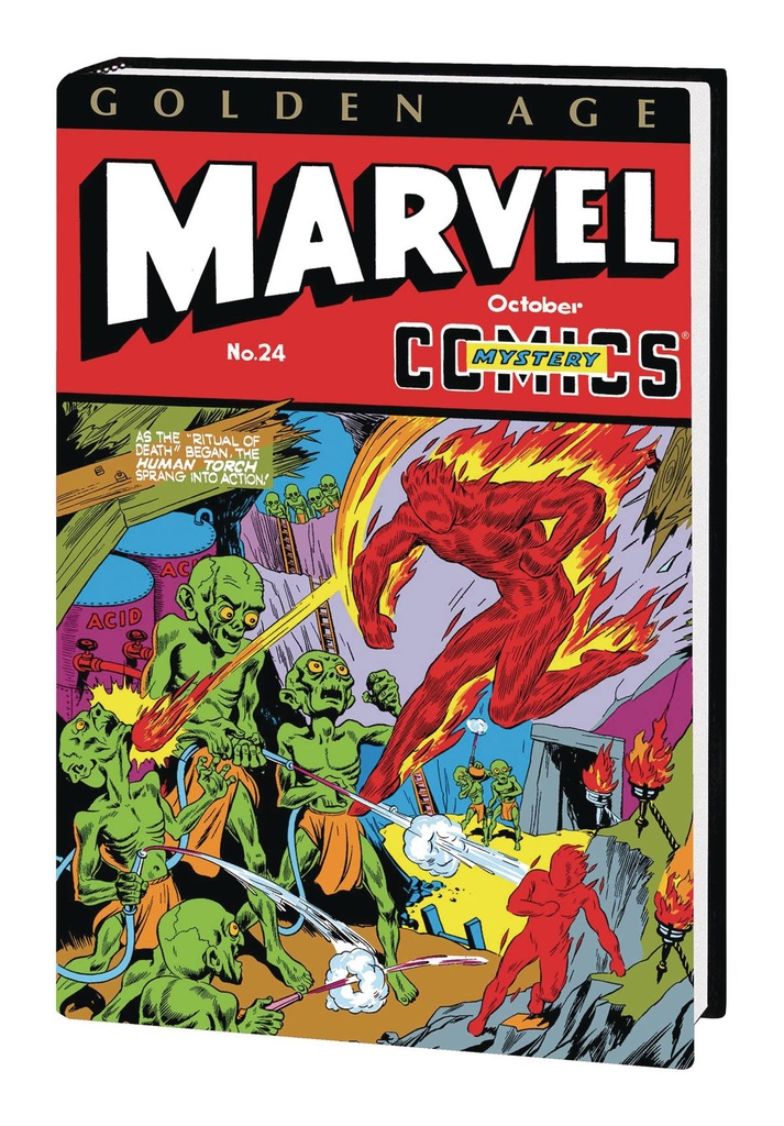 GOLDEN AGE MARVEL COMICS OMNIBUS HC 02 SCHOMBURG DM VAR