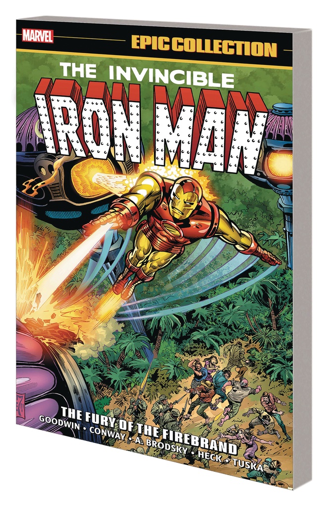 IRON MAN EPIC COLLECTION FURY OF FIREBRAND