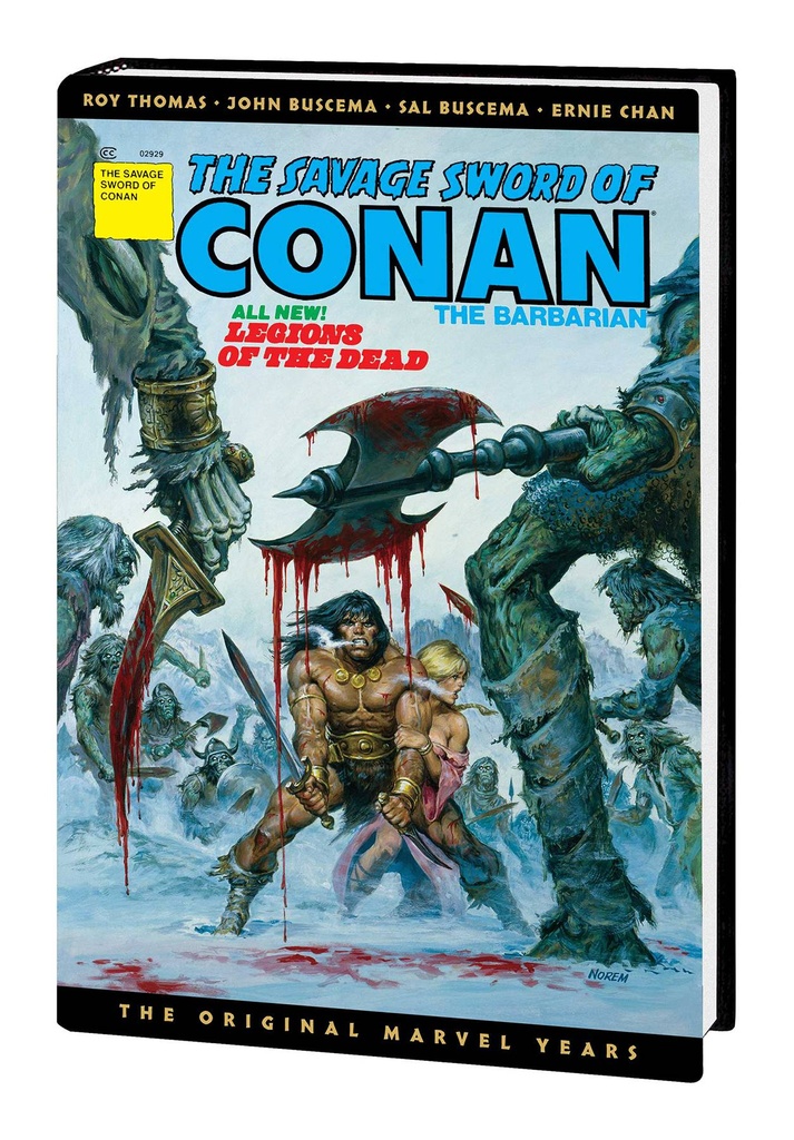 SAVAGE SWORD CONAN ORIG MARVEL YRS OMNIBUS HC 03 DM VAR