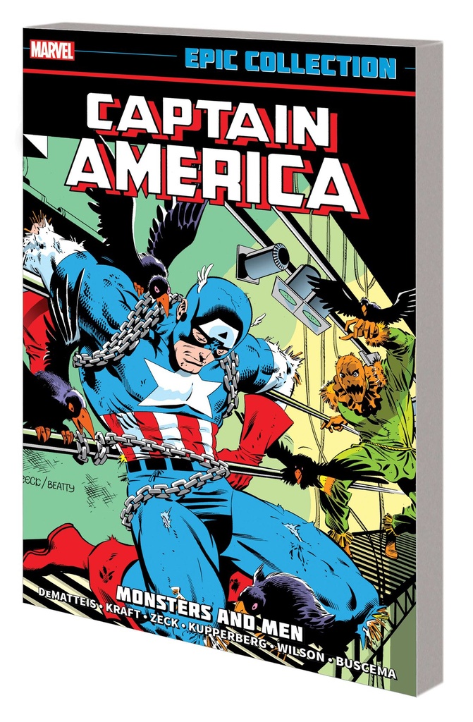 CAPTAIN AMERICA EPIC COLLECTION MONSTERS AND MEN
