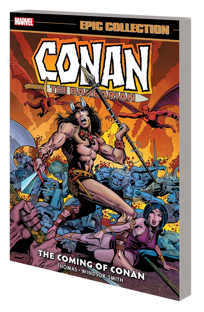 CONAN BARBARIAN ORIG MARVEL YRS EPIC COLL COMING OF CONAN