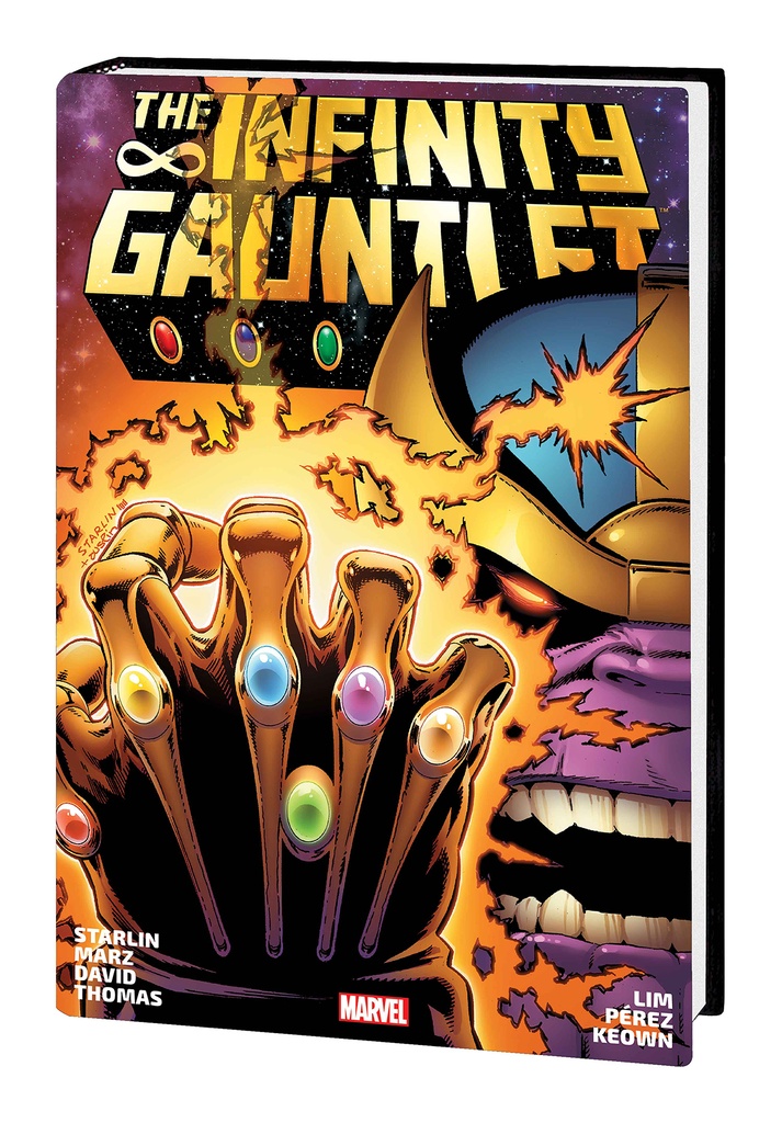 INFINITY GAUNTLET OMNIBUS HC STARLIN DM VAR