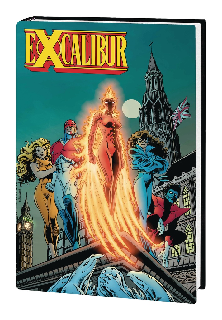 EXCALIBUR OMNIBUS HC 01 DAVIS FIRST ISSUE CVR