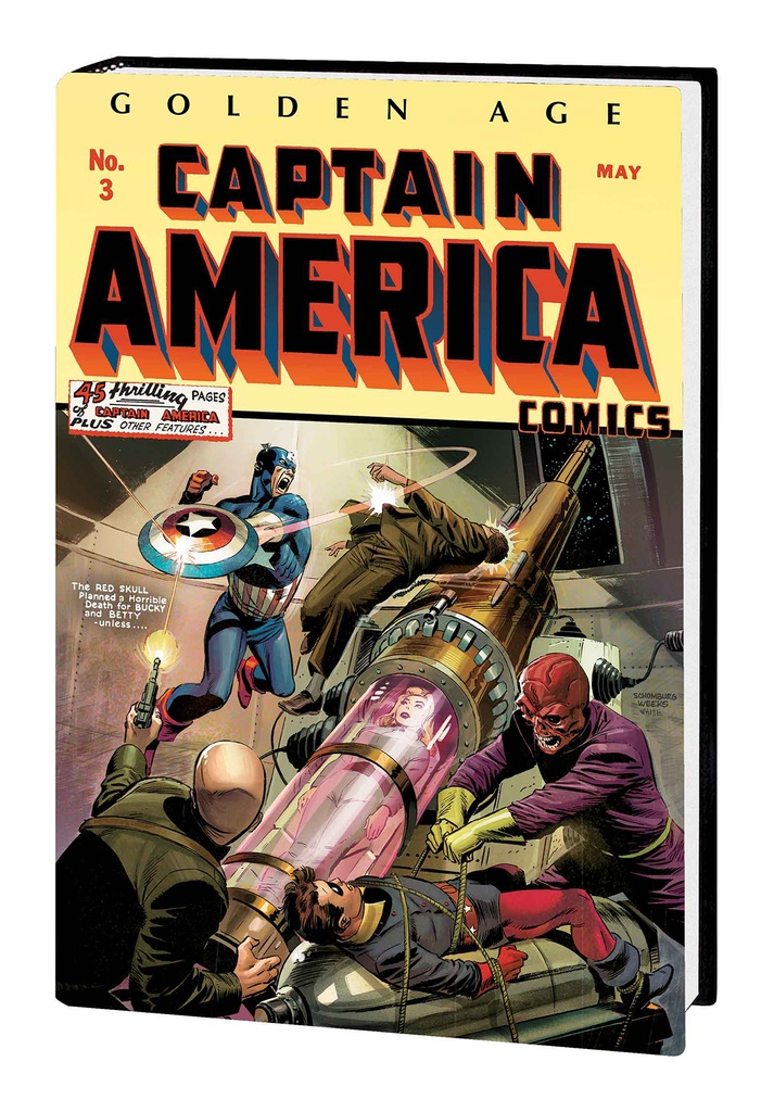 GOLDEN AGE CAPTAIN AMERICA OMNIBUS HC 01