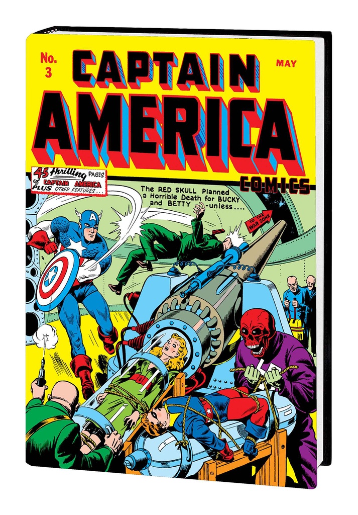 GOLDEN AGE CAPTAIN AMERICA OMNIBUS HC 01 DM VAR