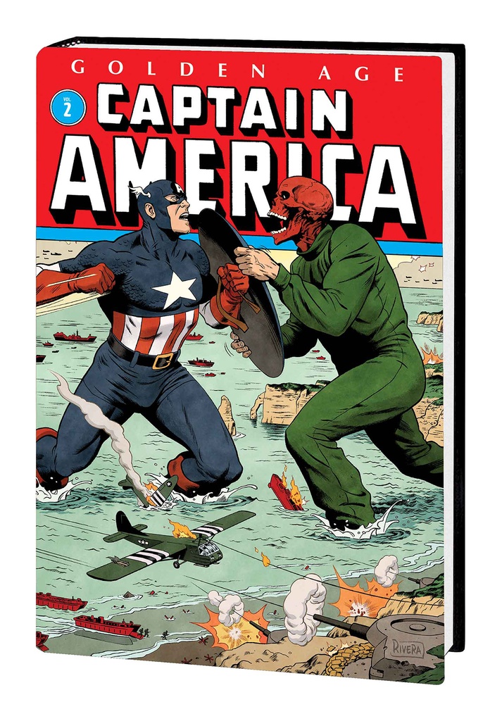 GOLDEN AGE CAPTAIN AMERICA OMNIBUS HC 02 RIVERA CVR