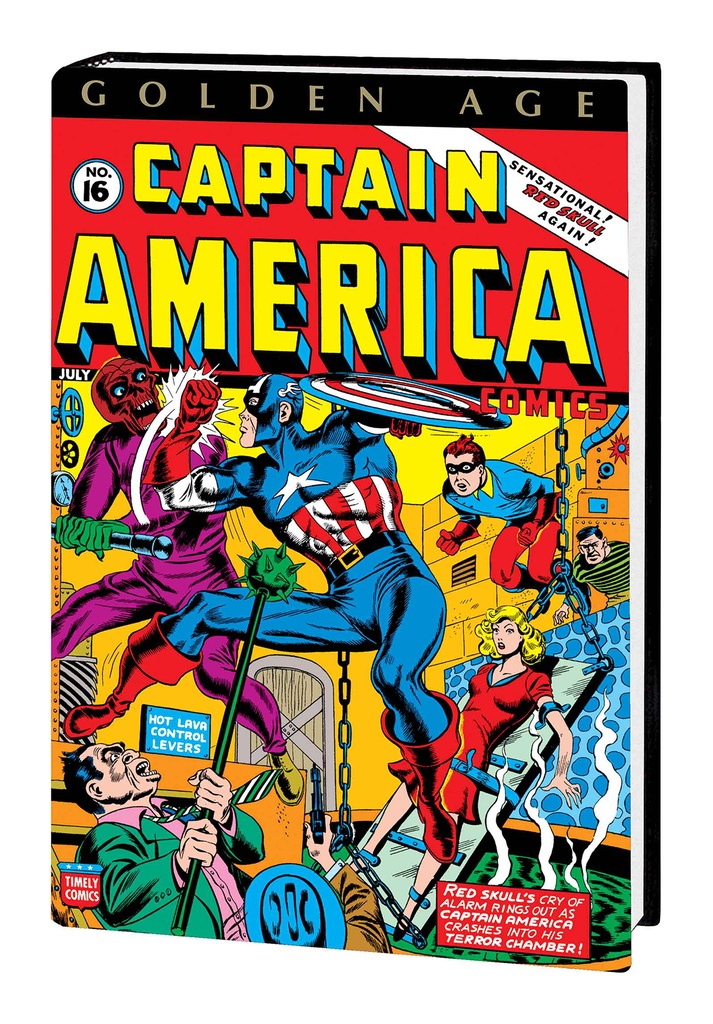 GOLDEN AGE CAPTAIN AMERICA OMNIBUS HC 02 AVISON DM VAR