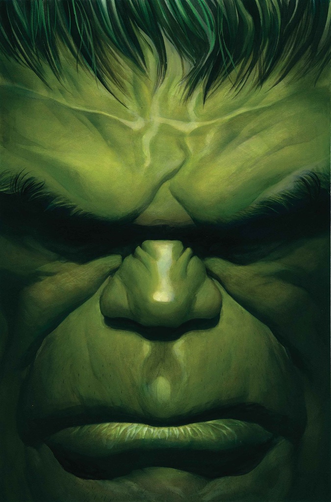 IMMORTAL HULK BY ALEX ROSS POSTER BOOK