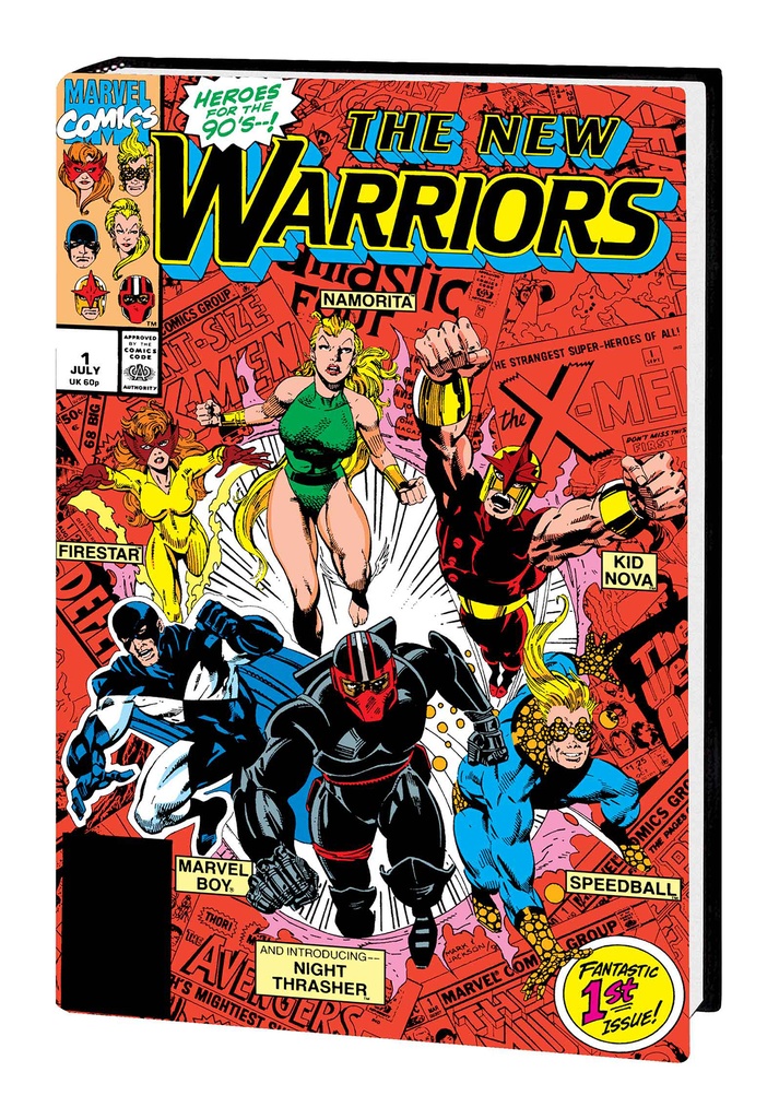 NEW WARRIORS CLASSIC OMNIBUS HC 01 BAGLEY DM VAR