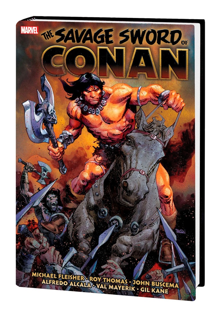 SAVAGE SWORD CONAN ORIG MARVEL YRS OMNIBUS HC 06