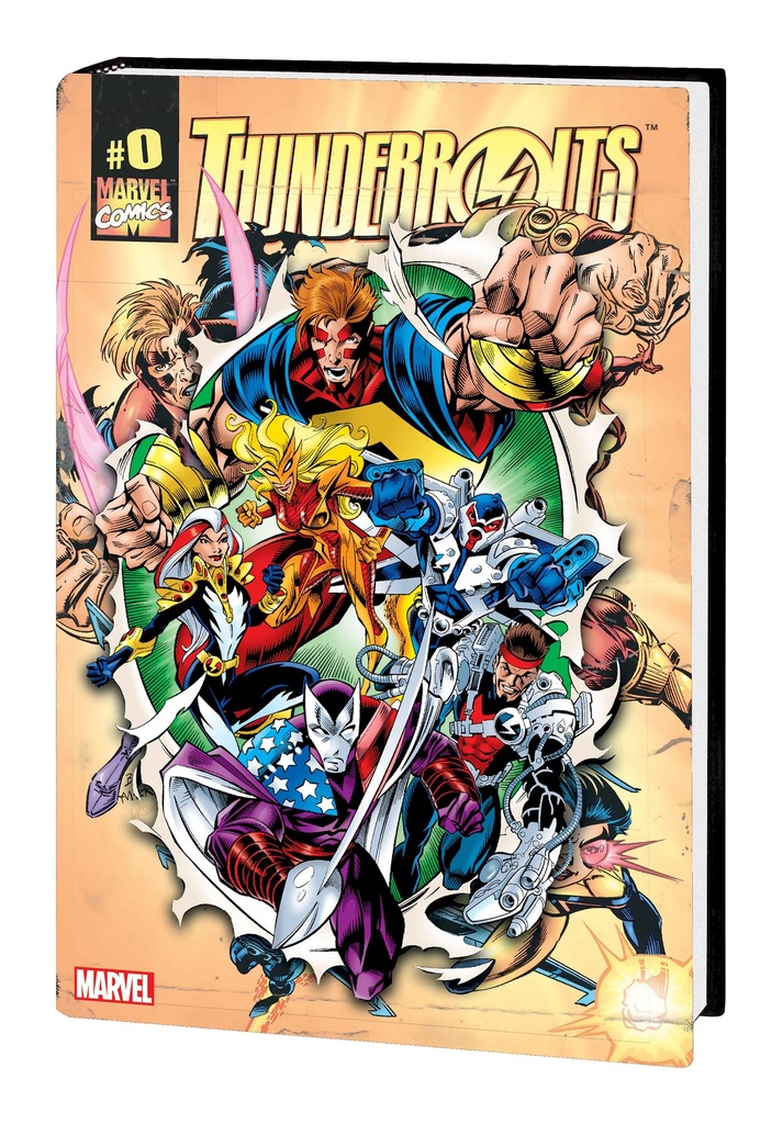 THUNDERBOLTS OMNIBUS HC 01 BAGLEY FIRST ISSUE CVR