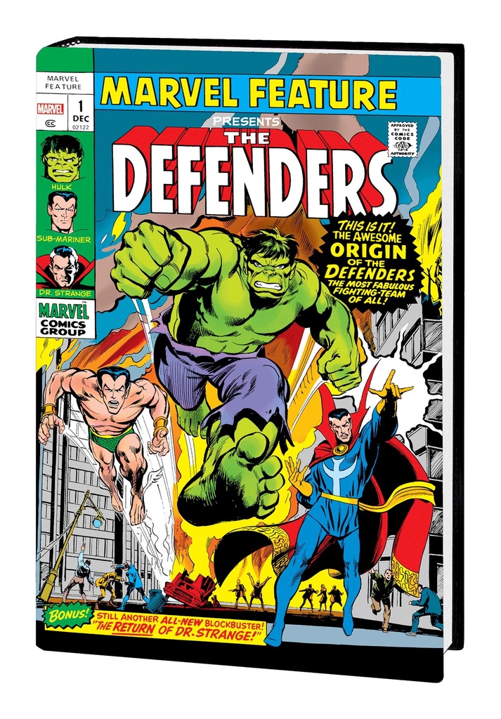 DEFENDERS OMNIBUS HC 01 ADAMS DM VAR