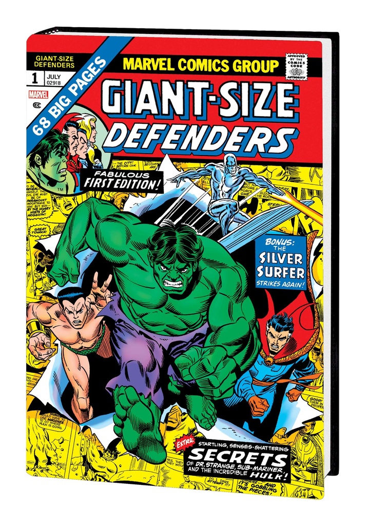 DEFENDERS OMNIBUS HC 01 KANE DM VAR