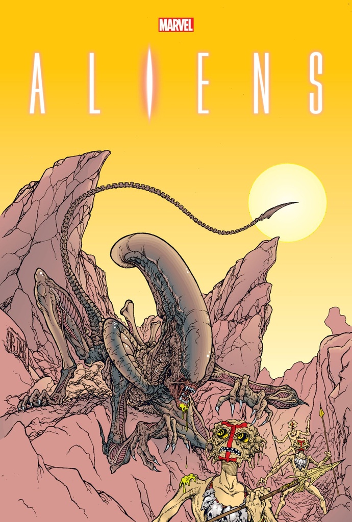 ALIENS ORIGINAL YEARS OMNIBUS HC 02 MENDOZA DM VAR
