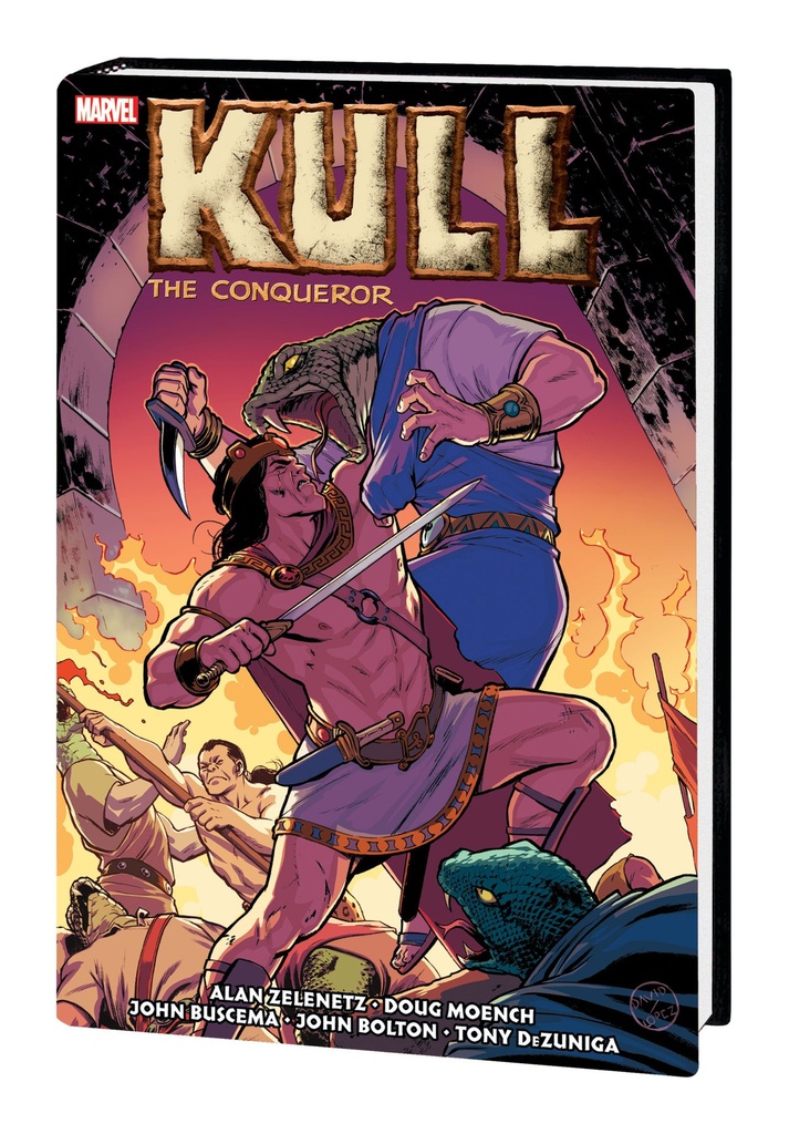 KULL CONQUEROR ORIG MARVEL YRS OMNIBUS HC LOPEZ CVR