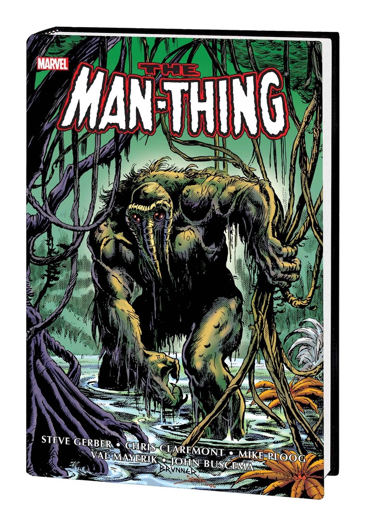 MAN-THING OMNIBUS HC BRUNNER DM VAR