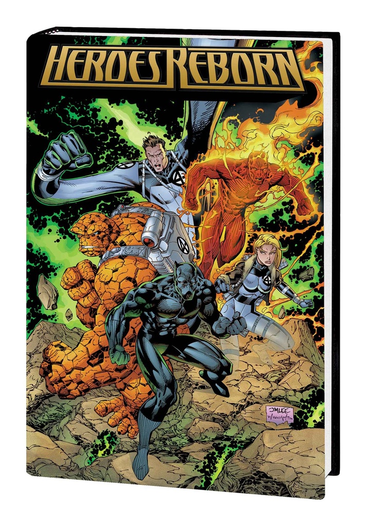 HEROES REBORN OMNIBUS HC LEE DM VAR