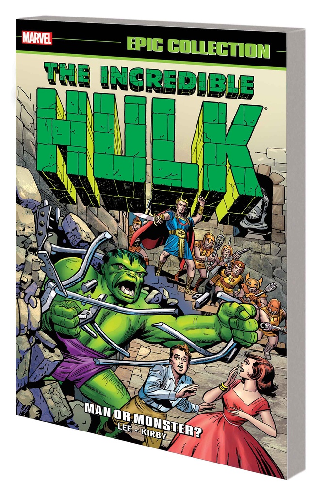 INCREDIBLE HULK EPIC COLLECTION MAN OR MONSTER